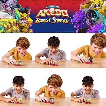 Akedo Ultimate Arcade Warriors Mini Battling Action Figures